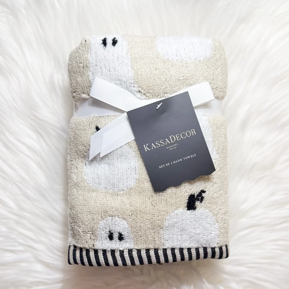 Spooky Pumpkins Hand Towels 2 Pack